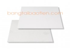 Băng tải PVC trắng trơn dày 1mm -  1 lớp bố
