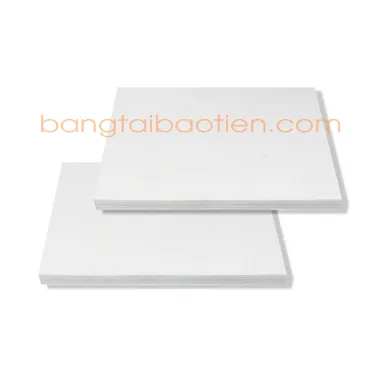 BĂNG TẢI PVC TRẮNG 2 MẶT TRƠN - DÀY 5MM