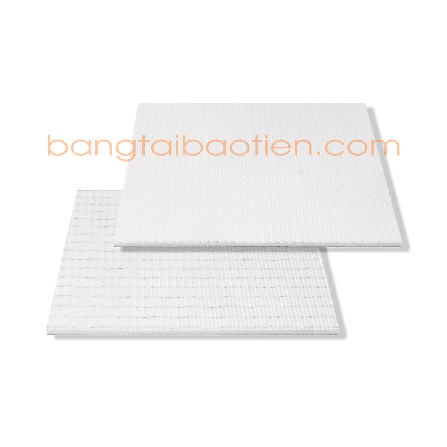 BĂNG TẢI PVC 2 MẶT BỐ MÀU TRẮNG - DÀY 1.8MM