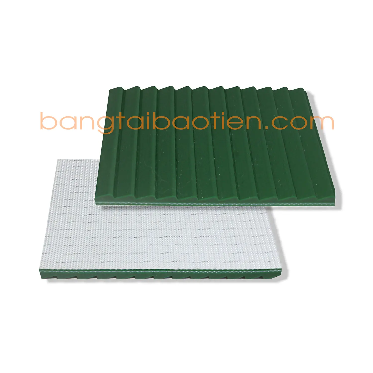 BĂNG TẢI PVC XANH BẬC THANG - DÀY 5MM