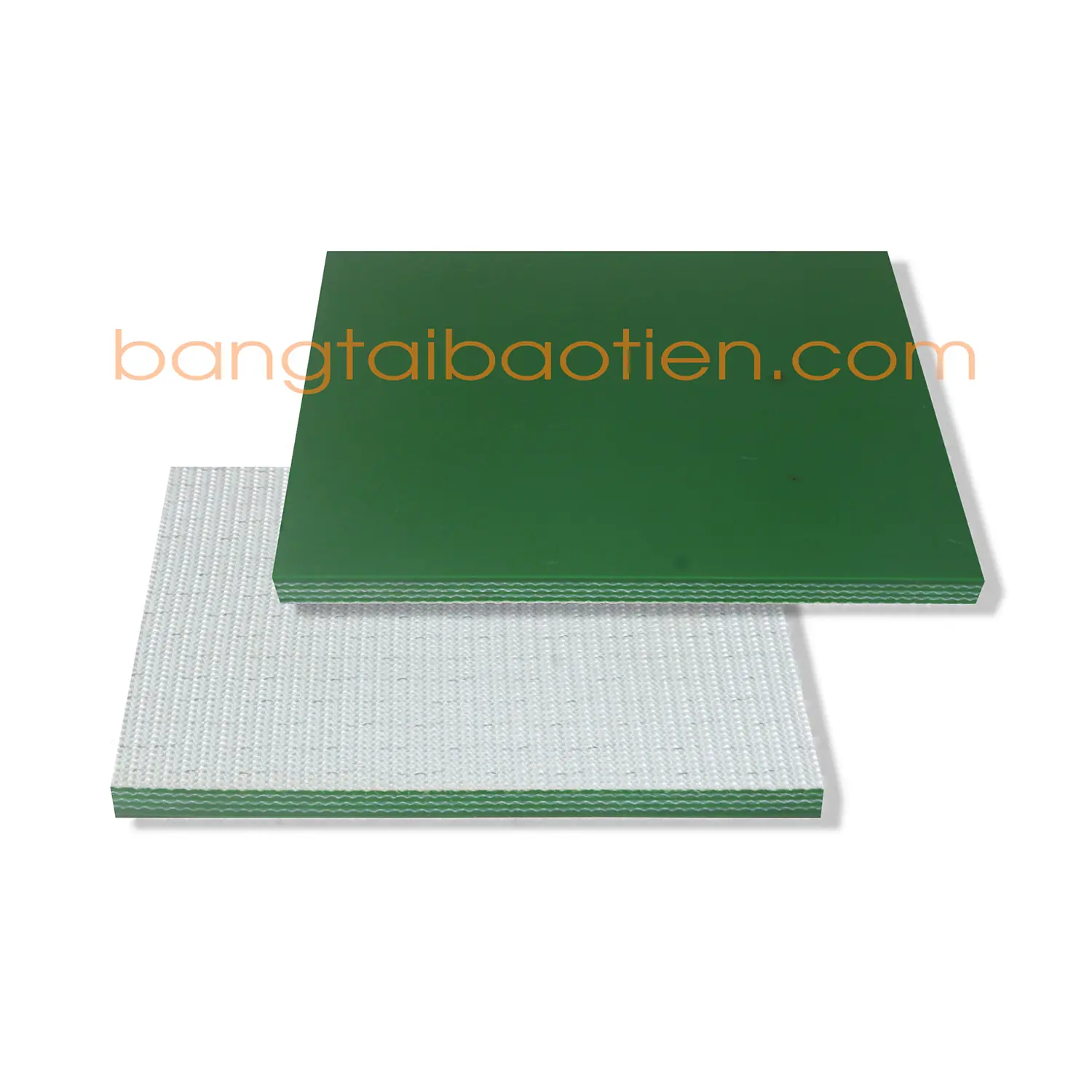 BĂNG TẢI PVC XANH TRƠN - DÀY 5MM (4 LỚP BỐ)