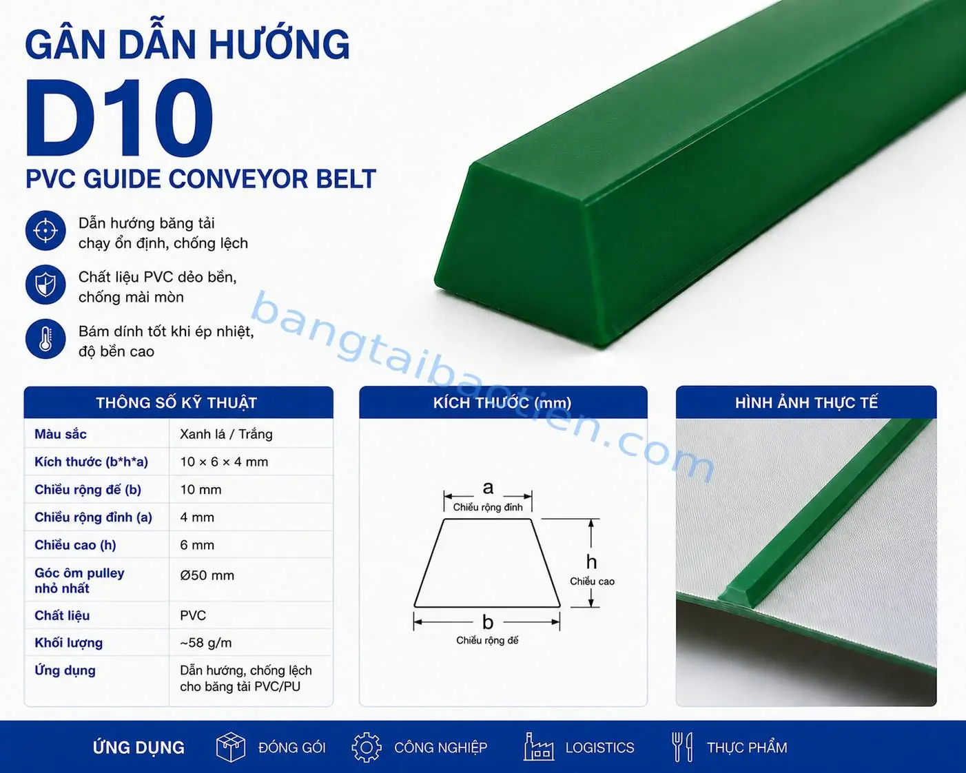 GÂN DẪN HƯỚNG D10