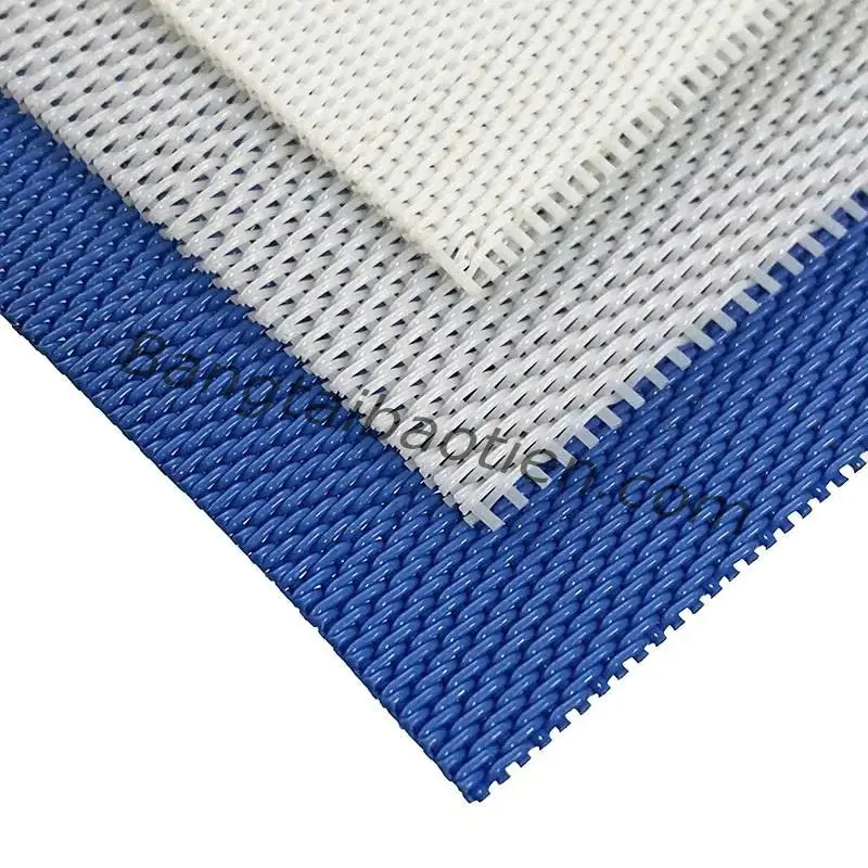 BĂNG TẢI LƯỚI POLYESTER ÉP BÙN