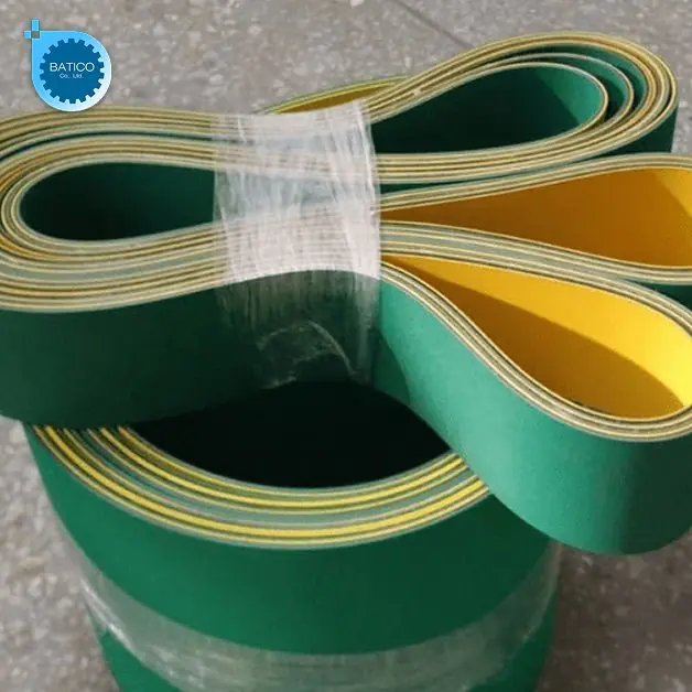 D&acirc;y đai dẹt bề mặt nh&aacute;m được nhiều doanh nghiệp lựa chọn nhờ khả năng tăng độ b&aacute;m v&agrave; vận chuyển sản phẩm ổn định